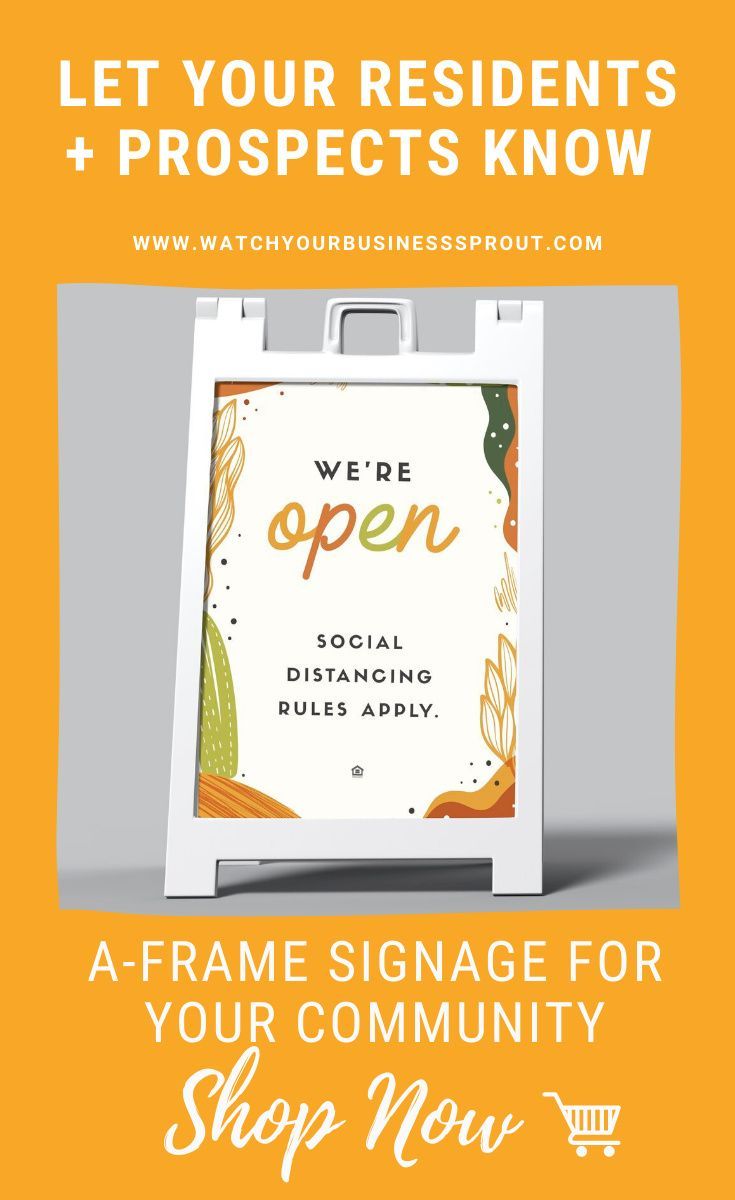 need to announce your apartment community is open use this a frame sprout marketing sidewalk sign a frame signs leasing agent apartment leasing agent on need to announce your apartment community is open use this a frame sprout marketing sidewalk sign a frame signs leasing agent