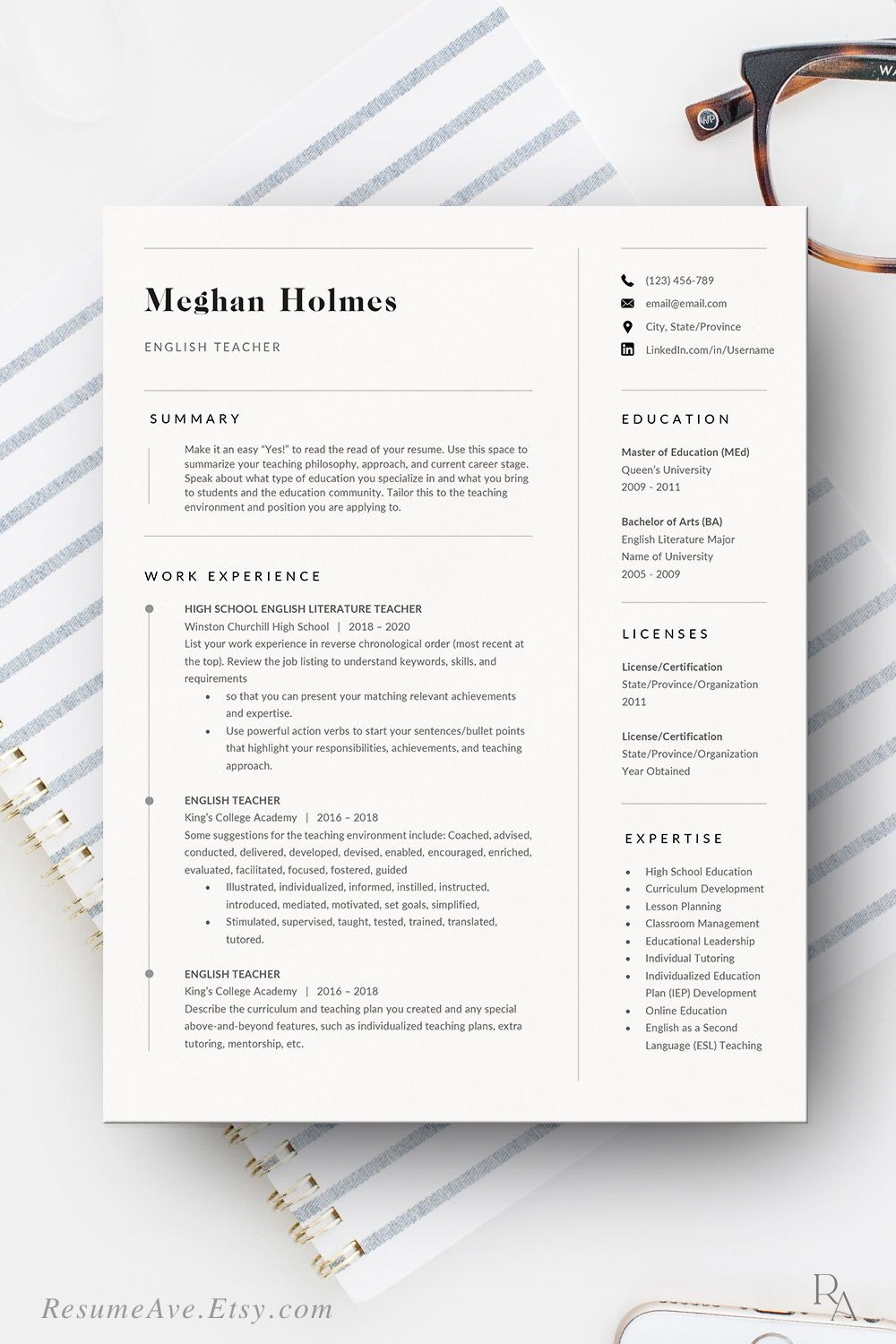 elegant teacher resume template word and cover letter etsy teacher resume template resume template word teacher resume beyond bullet points on elegant teacher resume template word and cover letter etsy teacher resume template resume template word teacher resume
