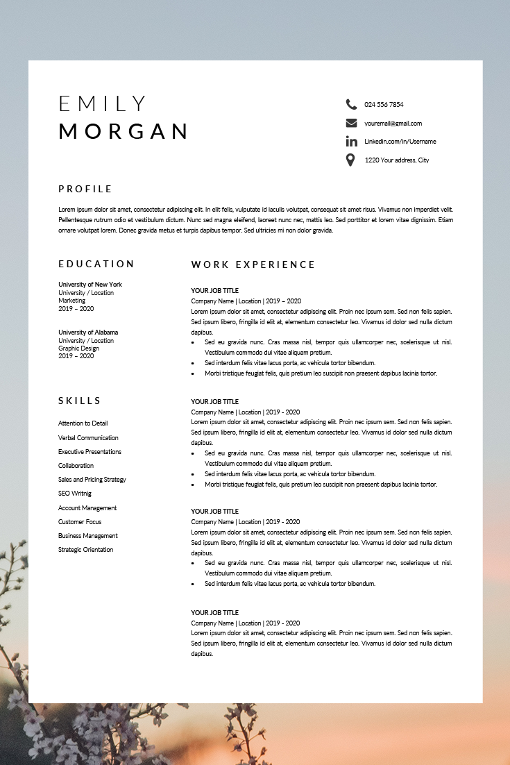 professional resume design cv template word cv resume etsy in 2021 job resume template resume design professional resume design resume outline 2021 on professional resume design cv template word cv resume etsy in 2021 job resume template resume design professional resume design