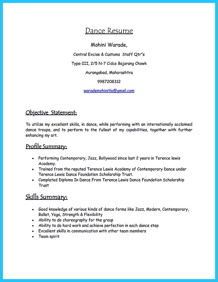 dance resume template free on nice the best and impressive dance resume examples collections dance resume resume examples resume