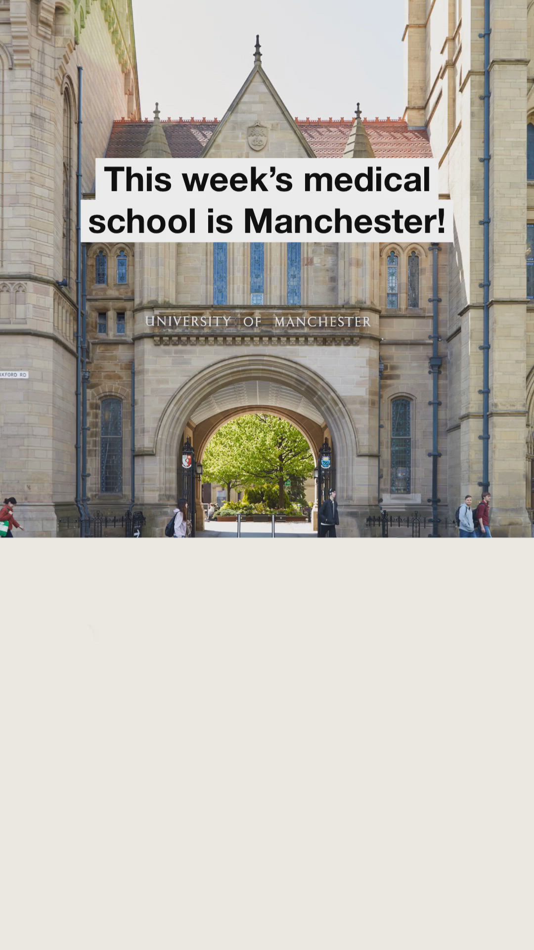 oxford medical school on what s it really like to study medicine at manchester medical school video video medical school studying medicine university of manchester