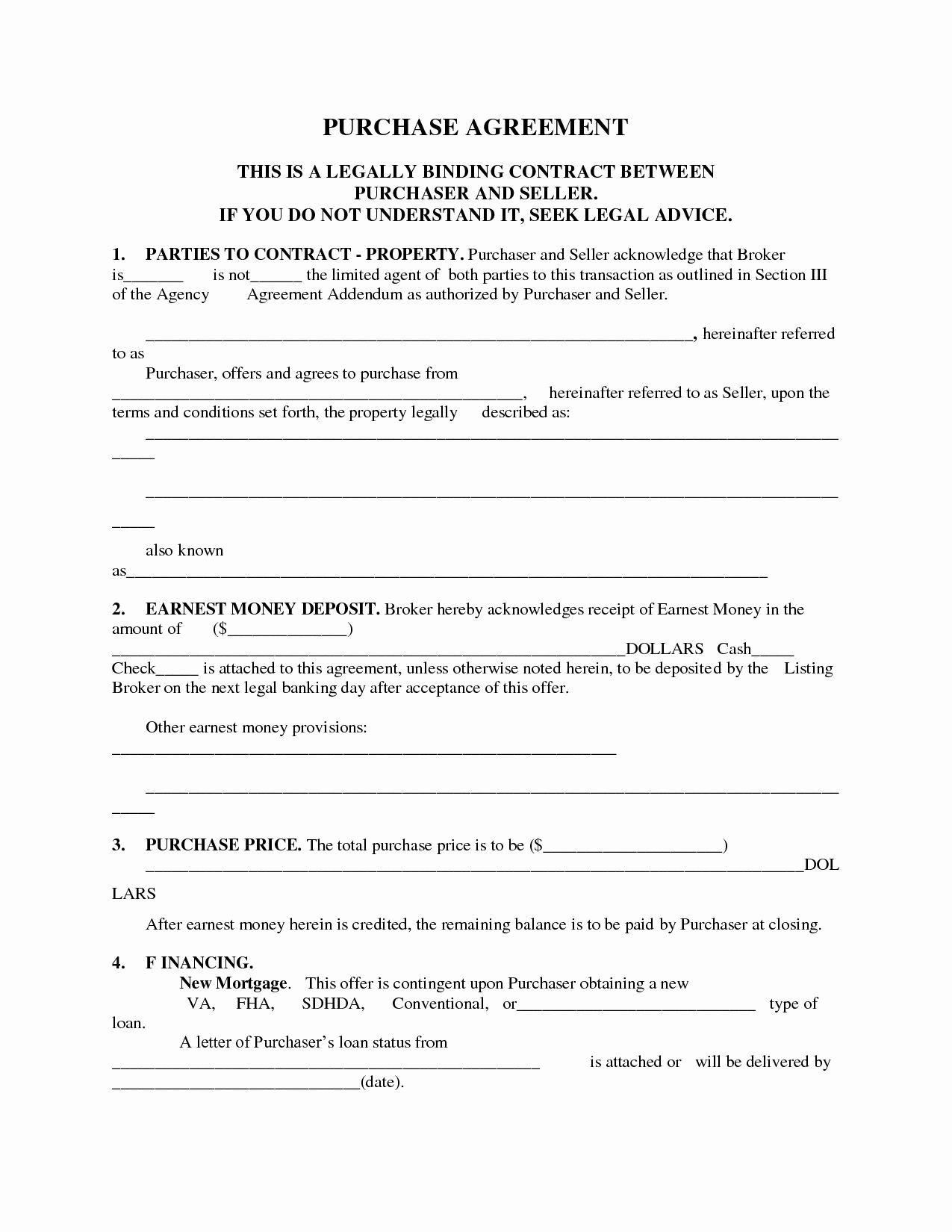 free sales agreement template on simple home purchase agreement unique printable home purchase agreement purchase agreement real estate contract contract template