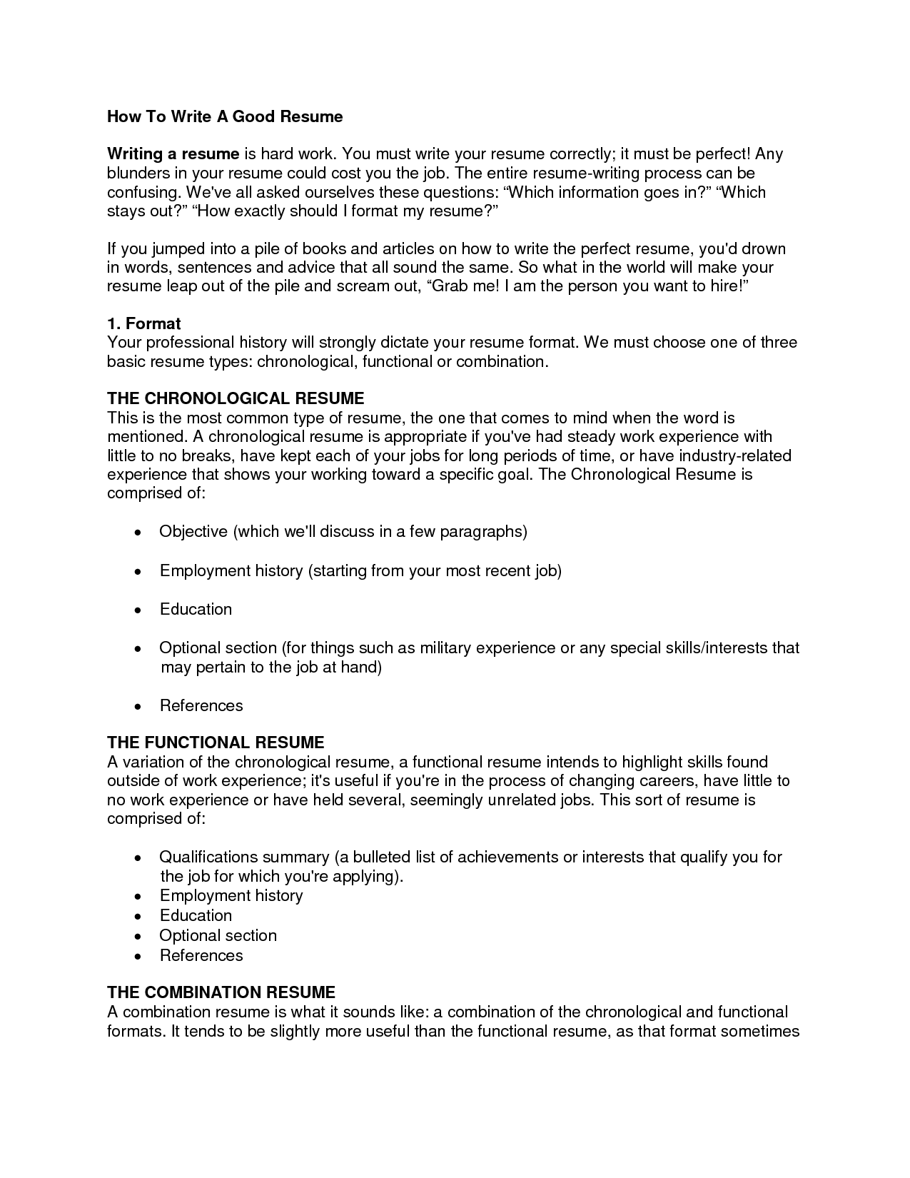 how to write a good resume resume cover letter for resume resume writing how to write a good resume on how to write a good resume resume cover letter for resume resume writing