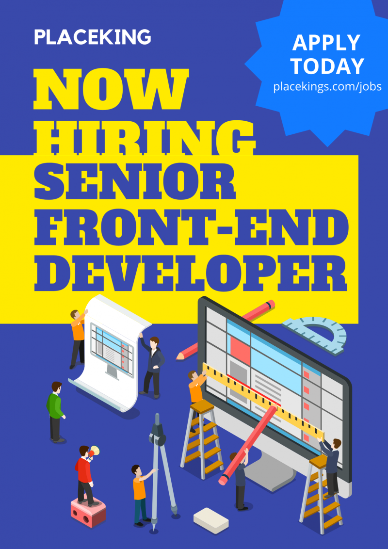 front end development company on front end developer poster free template from designbold templates development template free