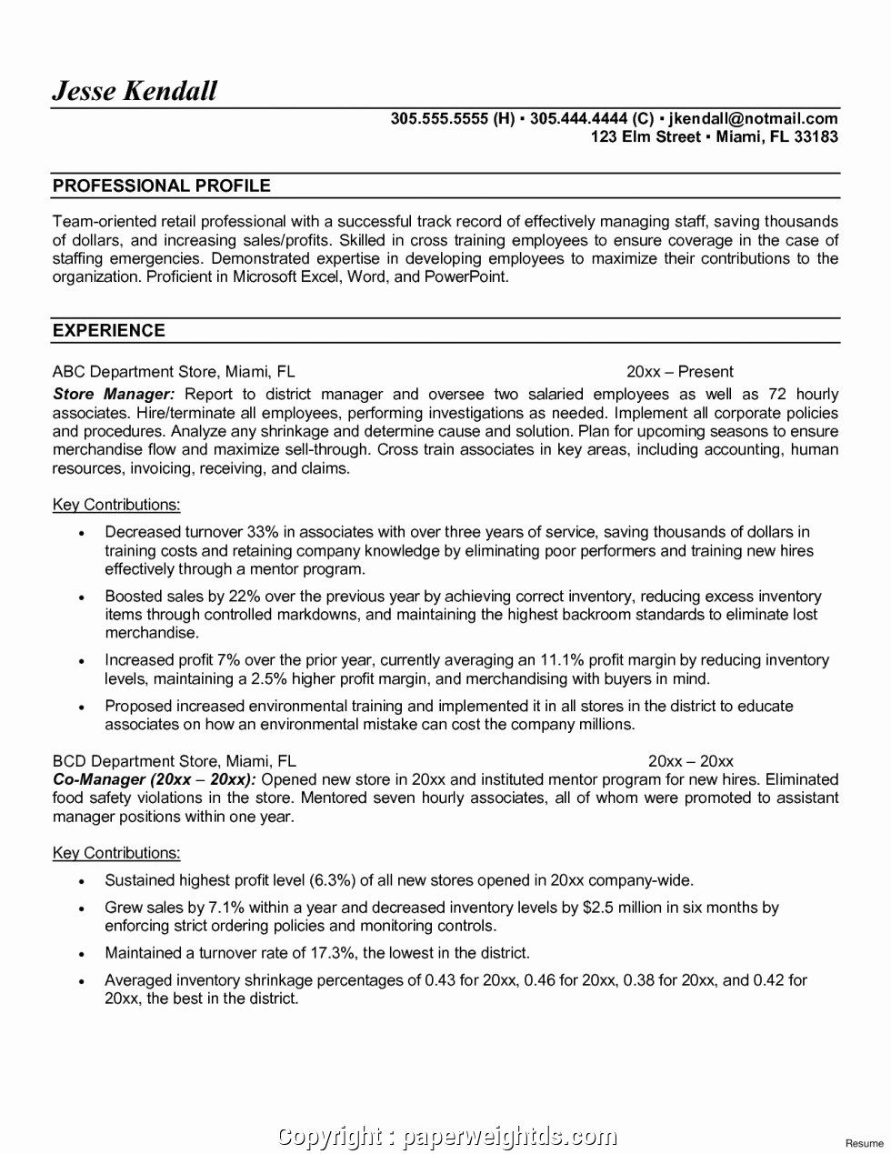 retail store manager resume on grocery store manager resume unique new convenience store manager resume template store