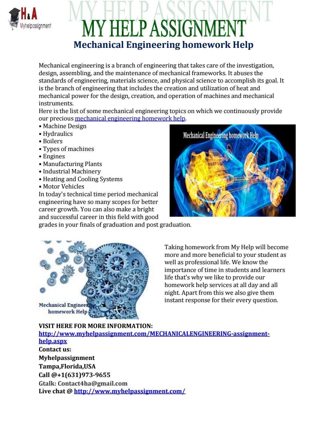mechanical engineer colleges on mechanical engineering homework help mechanical engineering homework help homework