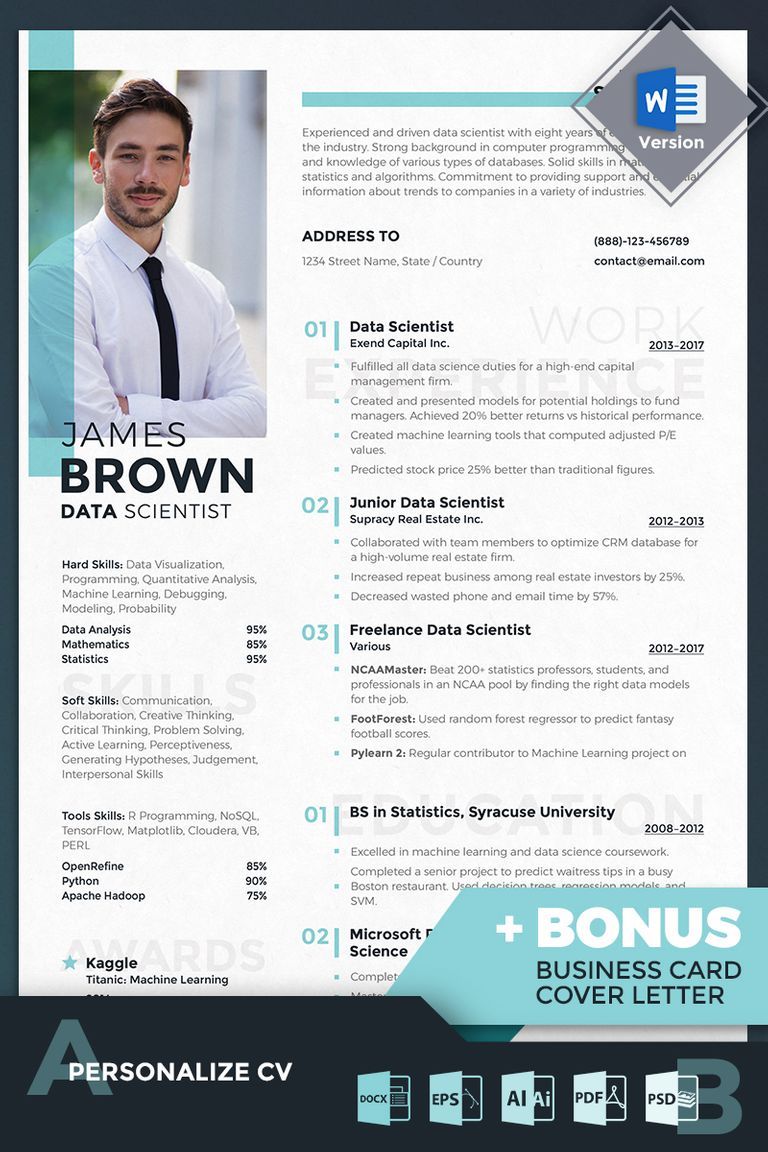 junior data analyst on 10 data scientist resume ideas data scientist data science data