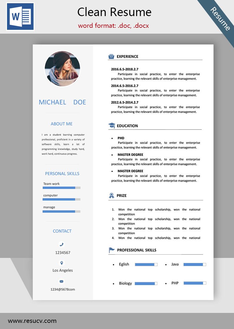 professional bio template word on a simple clean resume template cv templates college student resume bank teller resume templates it pr clean resume template clean resume resume template word