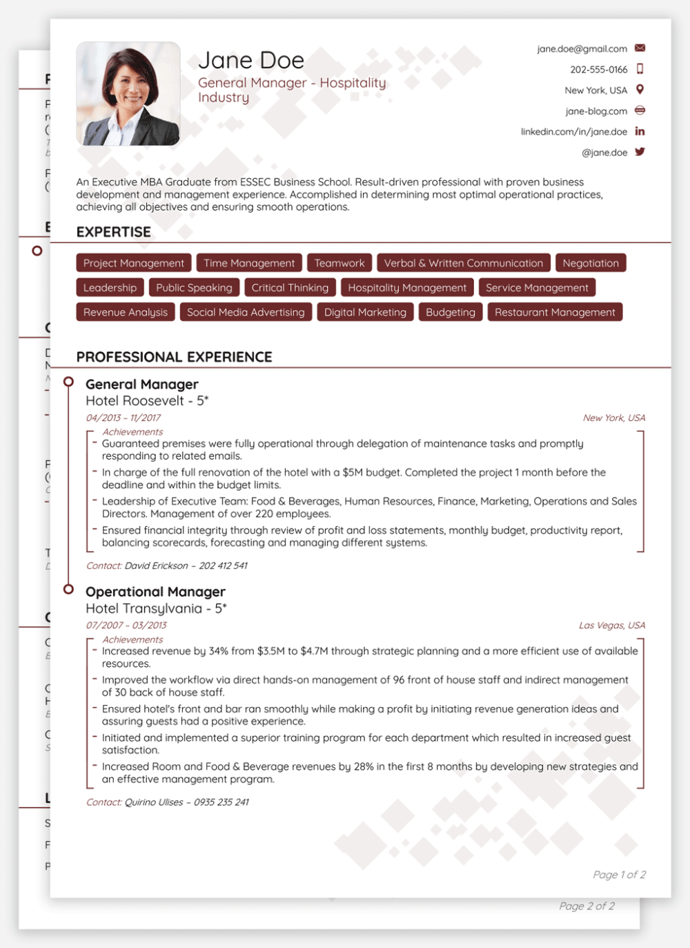 resume format in pdf on sample of modern cv pdf google search resume template professional cv template job resume format