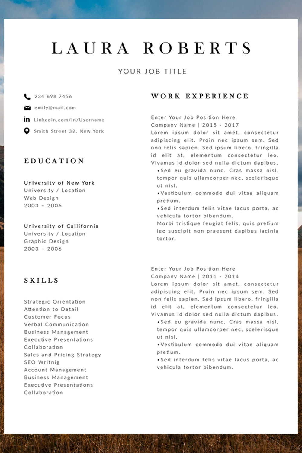 executive resume builder on professional resume design resume template minimalist etsy resume design professional infographic resume resume template professional