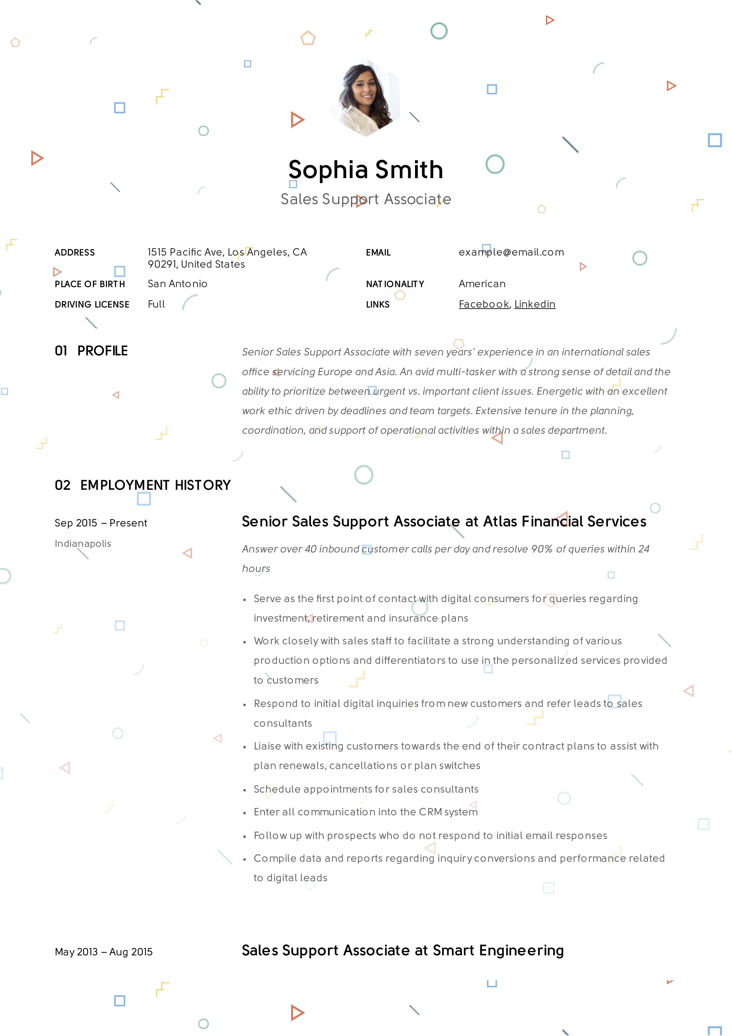 lead sales associate resume on sales support associate resume sample resume guide resume examples resume