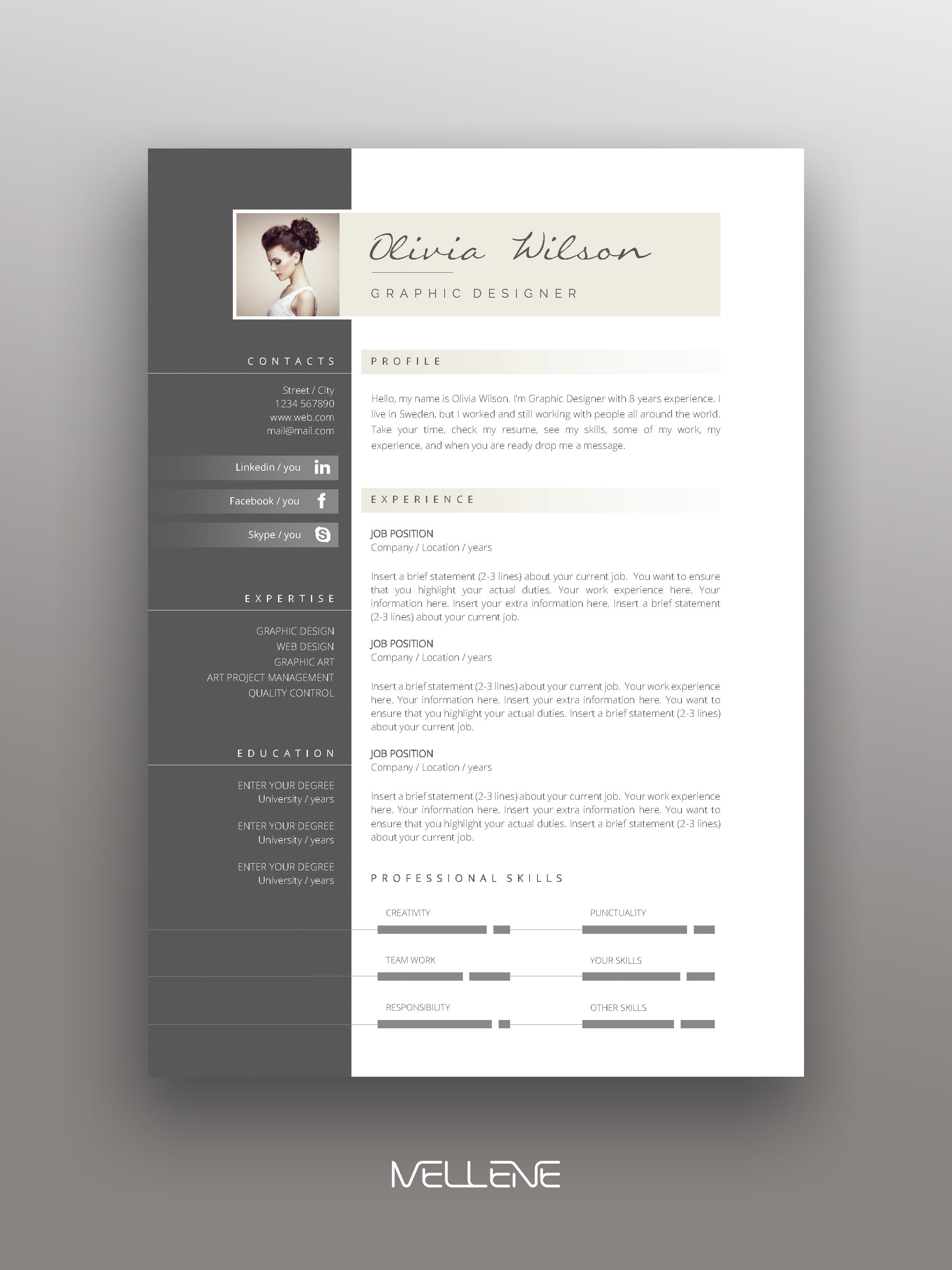 resume template 3 page cv template cover letter instant etsy cv template resume design template graphic design lessons creative artist resume template on resume template 3 page cv template cover letter instant etsy cv template resume design template graphic design lessons
