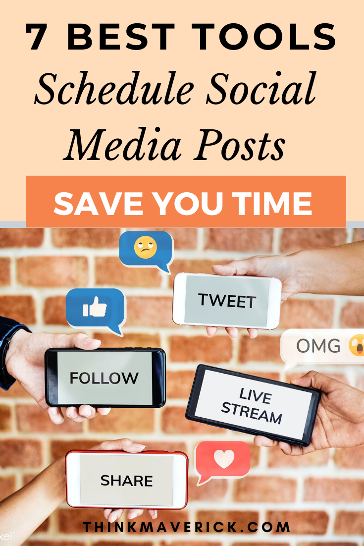best scheduler for social media on 7 best free social media scheduling tools to schedule social media posts thinkmaverick my personal journey through entrepreneurship social media schedule social media posting schedule social media scheduling tools