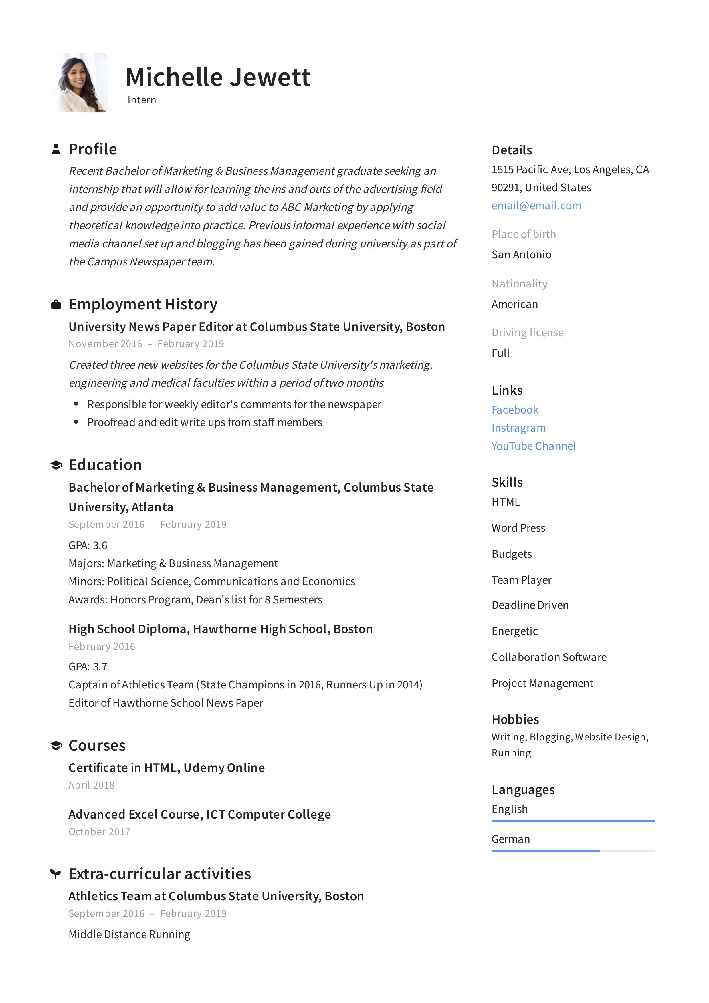 intern resume template internship resume job description template medical resume template medical assistant externship resume on intern resume template internship resume job description template medical resume template