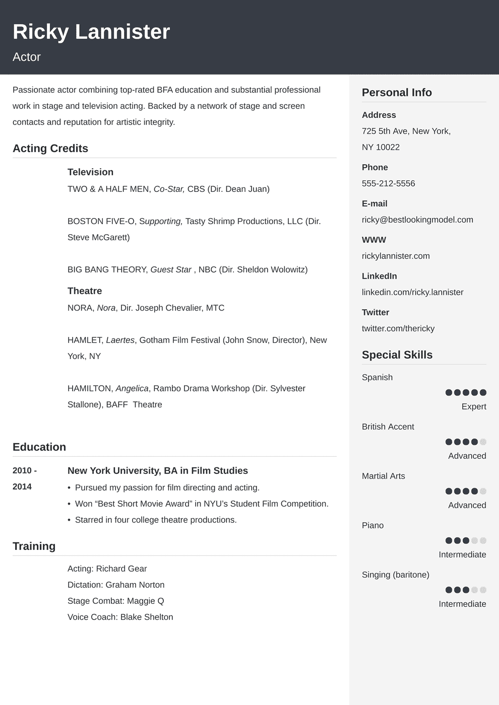 acting resume builder on acting resume template cubic acting resume template acting resume resume template