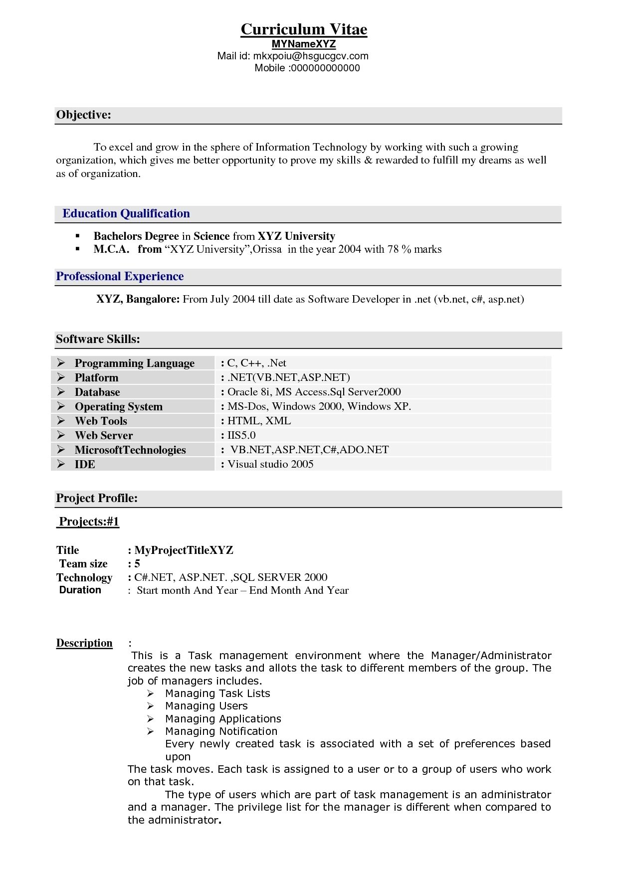 acting resume builder on experience resume format for xml developer best resume format sample resume format resume format