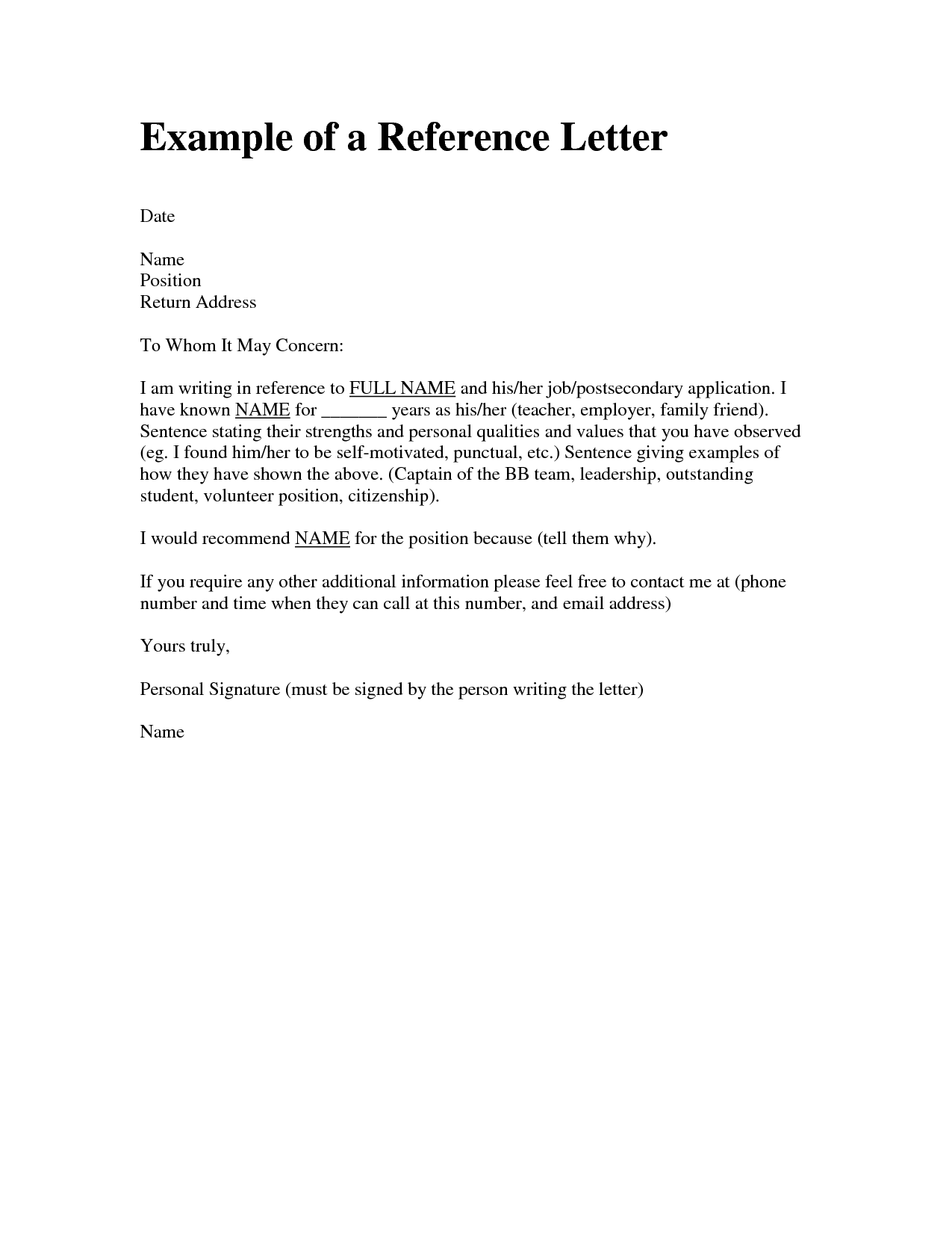 professional references format on leader in me job recommendation letter sample google search professional reference letter writing a reference letter writing a reference