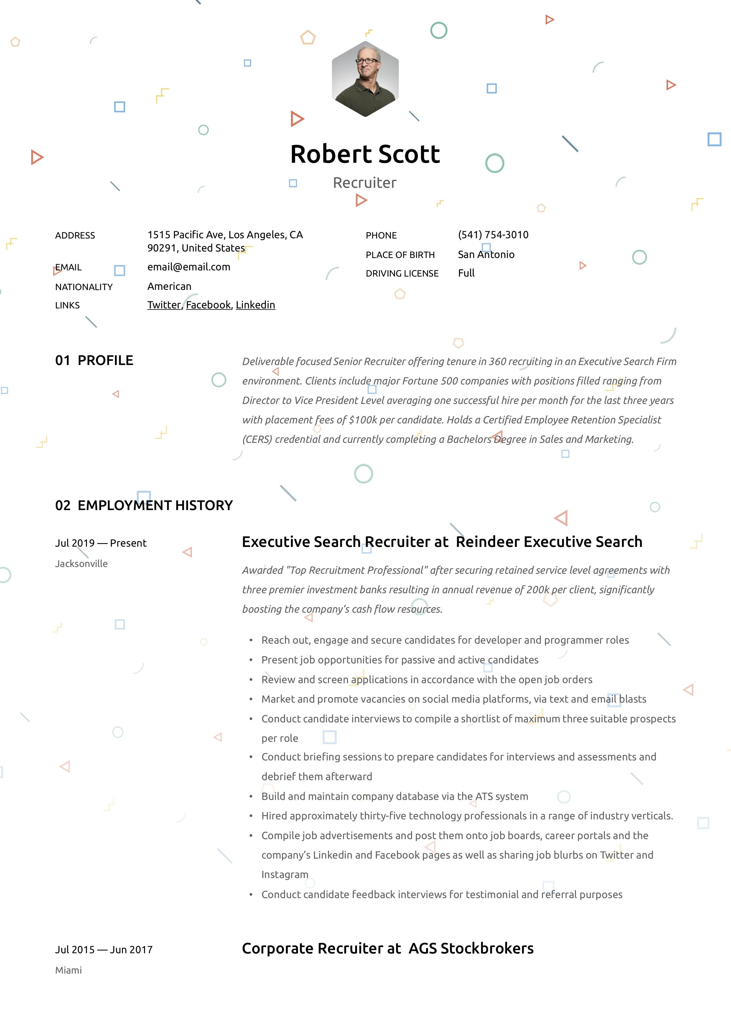 best recruiter resumes on 12 best recruiter resume examples ideas recruiter resume resume examples resume