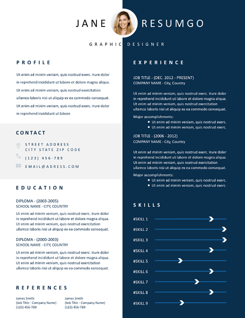 2 column resume template google docs on alethea polarized resume template resumgo com resume template creative cv template resume template professional