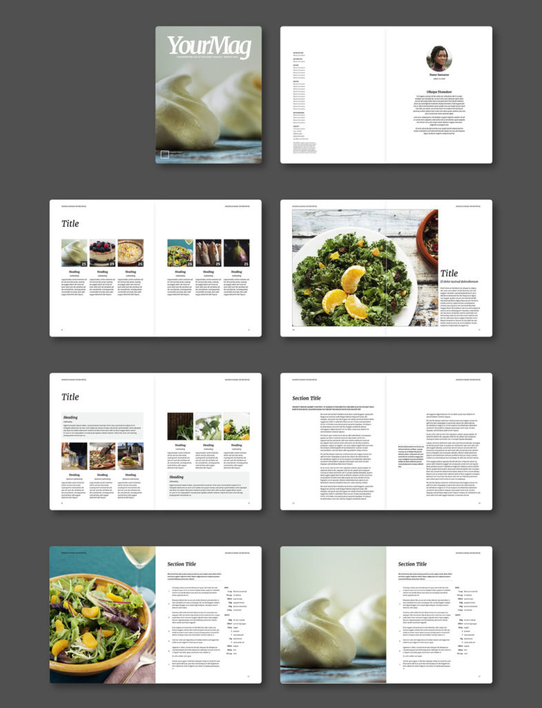 indesign layout templates on 75 fresh indesign templates and where to find more free indesign magazine templates food magazine layout indesign magazine templates