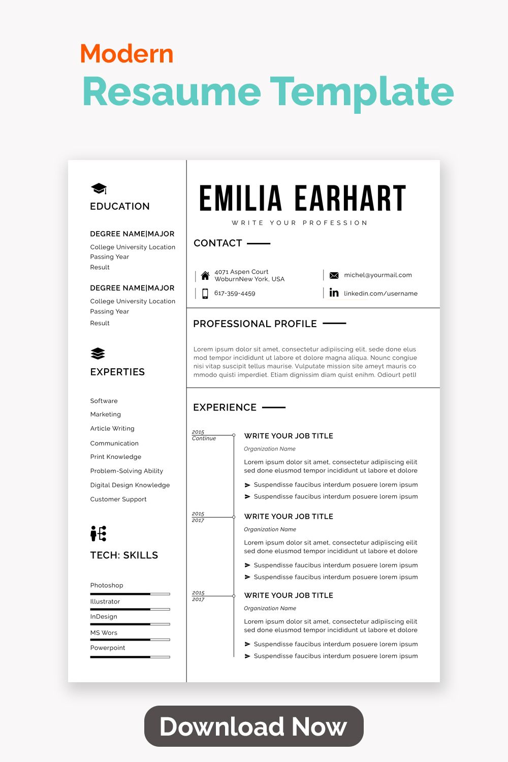 resume outline google docs on resume design template modern resume template word free download professional resume template microsoft word design in 2021 resume design template resume template word resume design