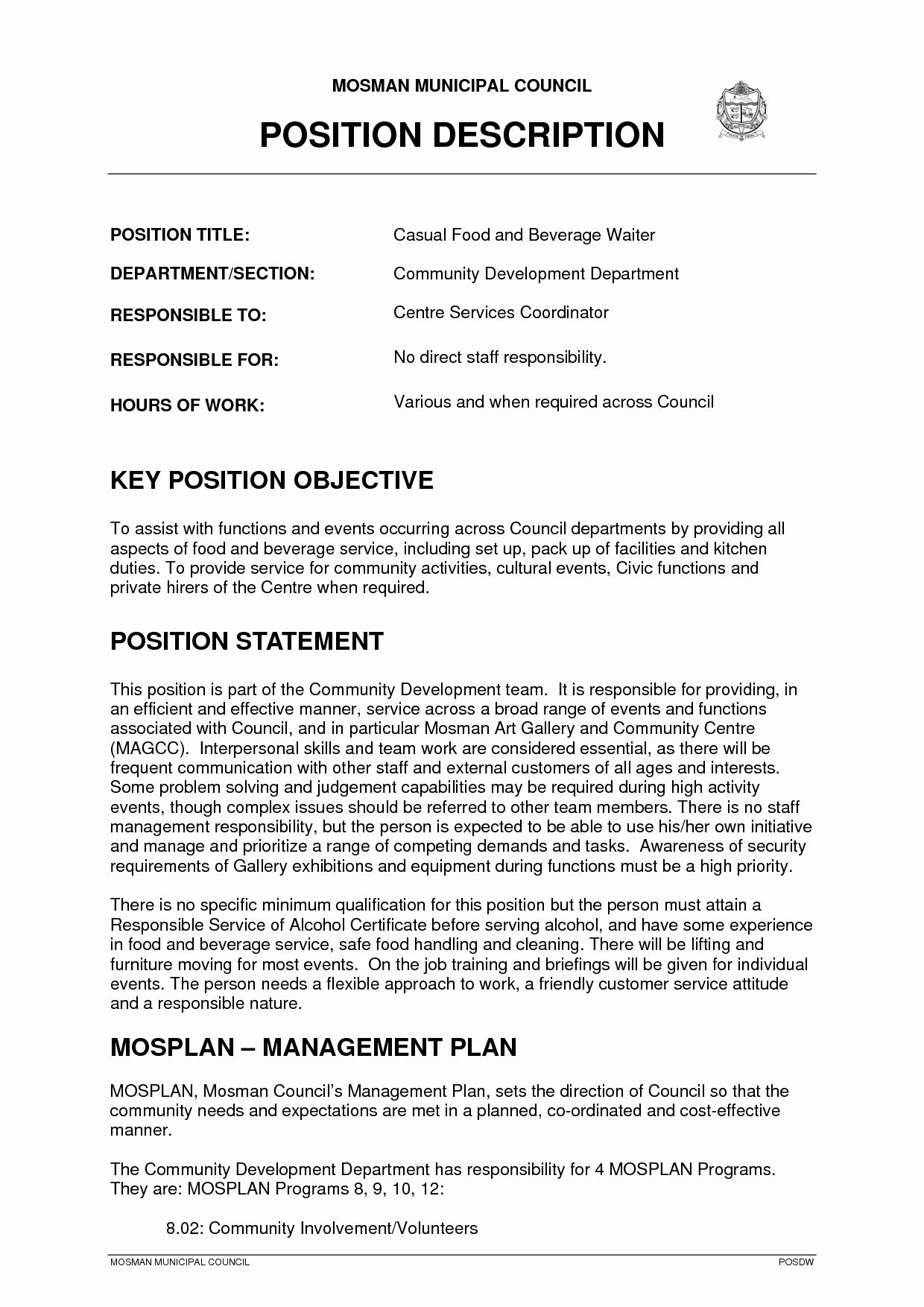 waitress job description on server job description resume beautiful restaurant waitress job description sample resume job