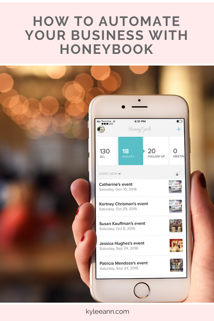 how to automate your business with honeybook honeybook business business automation automated email follow up on how to automate your business with honeybook honeybook business business automation