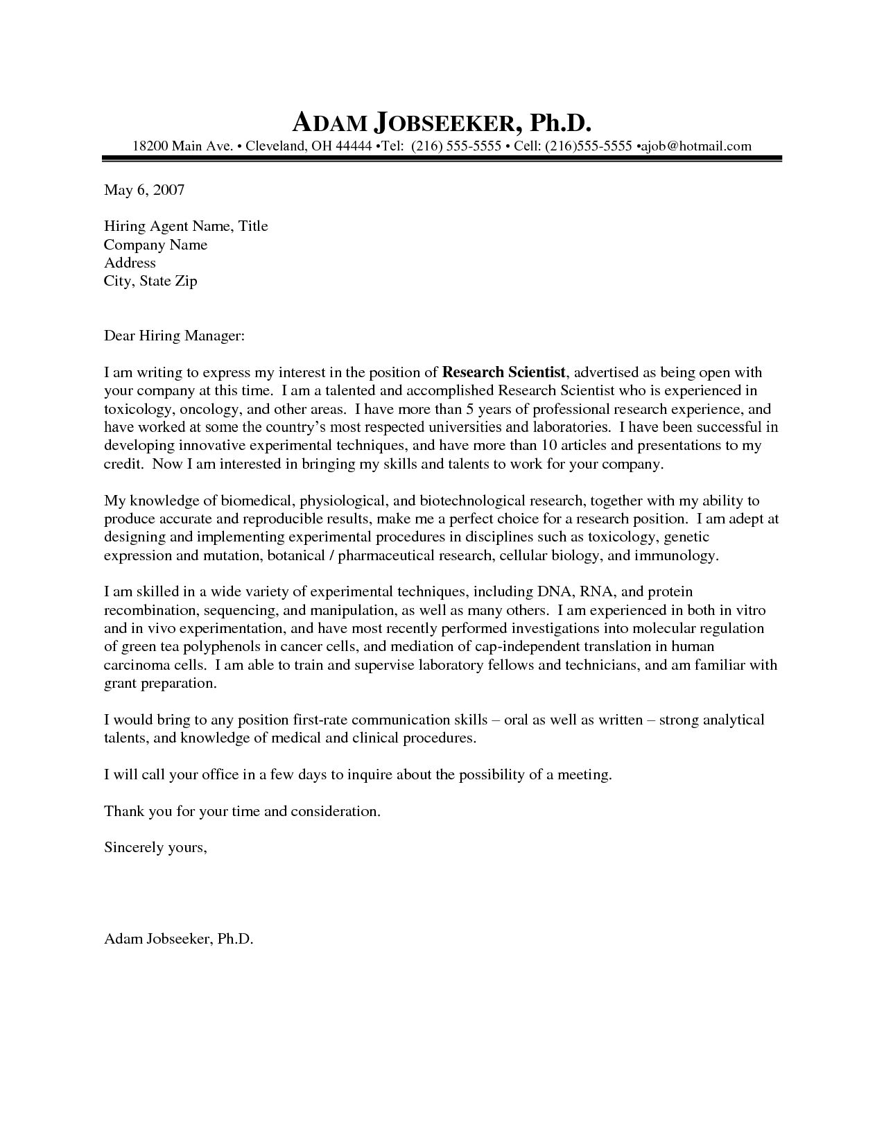 cover letter examples on ideas of molecular biology cover letter gallery cover letter sample for biology cover letter examples job cover letter cover letter example cover letter sample