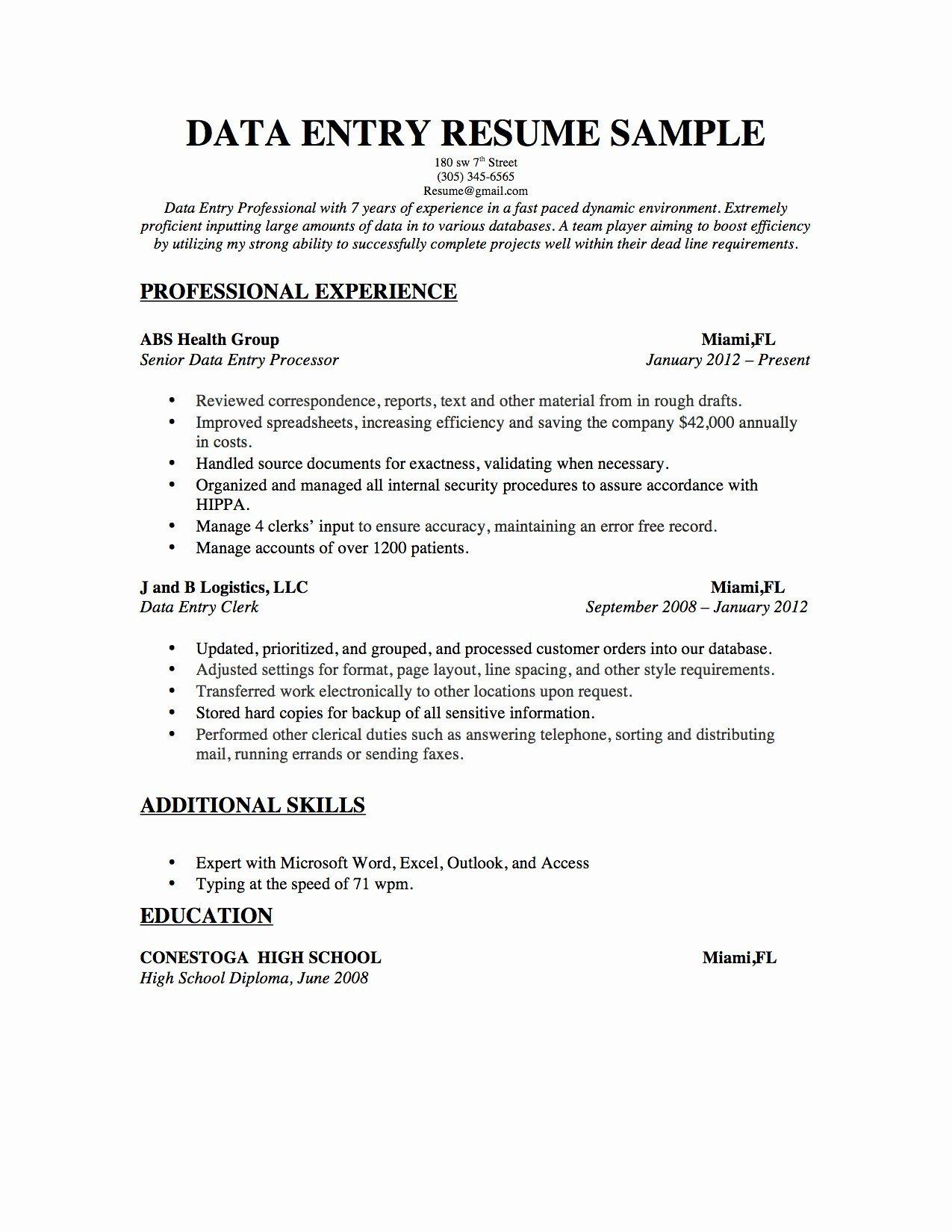 skills for data entry resume on data entry clerk resume resume format for data entry examples tips for a good resume data entry clerk resume skills resume