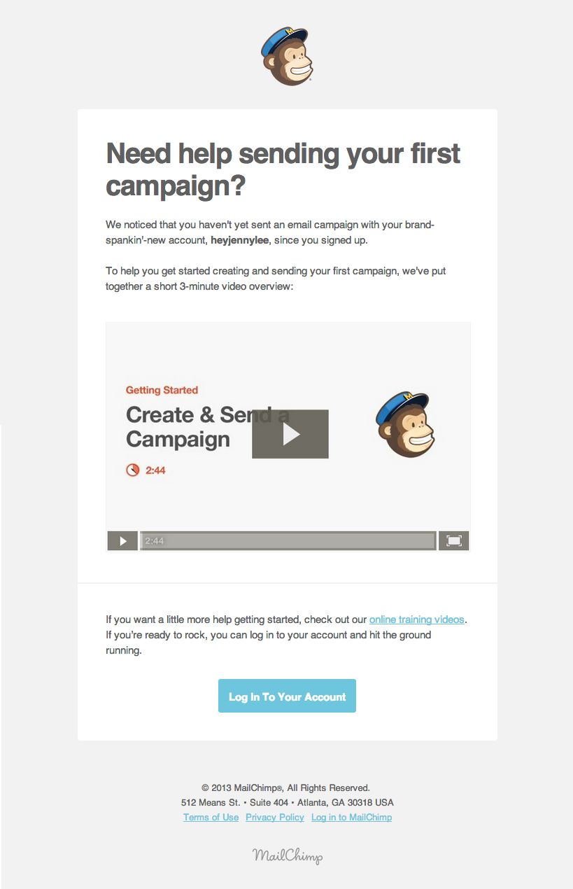 need some help getting started with mailchimp mailchimp support follow up email emailmarketing emaildes mailchimp email marketing design email campaign automated email follow up on need some help getting started with mailchimp mailchimp support follow up email emailmarketing emaildes mailchimp email marketing design email campaign