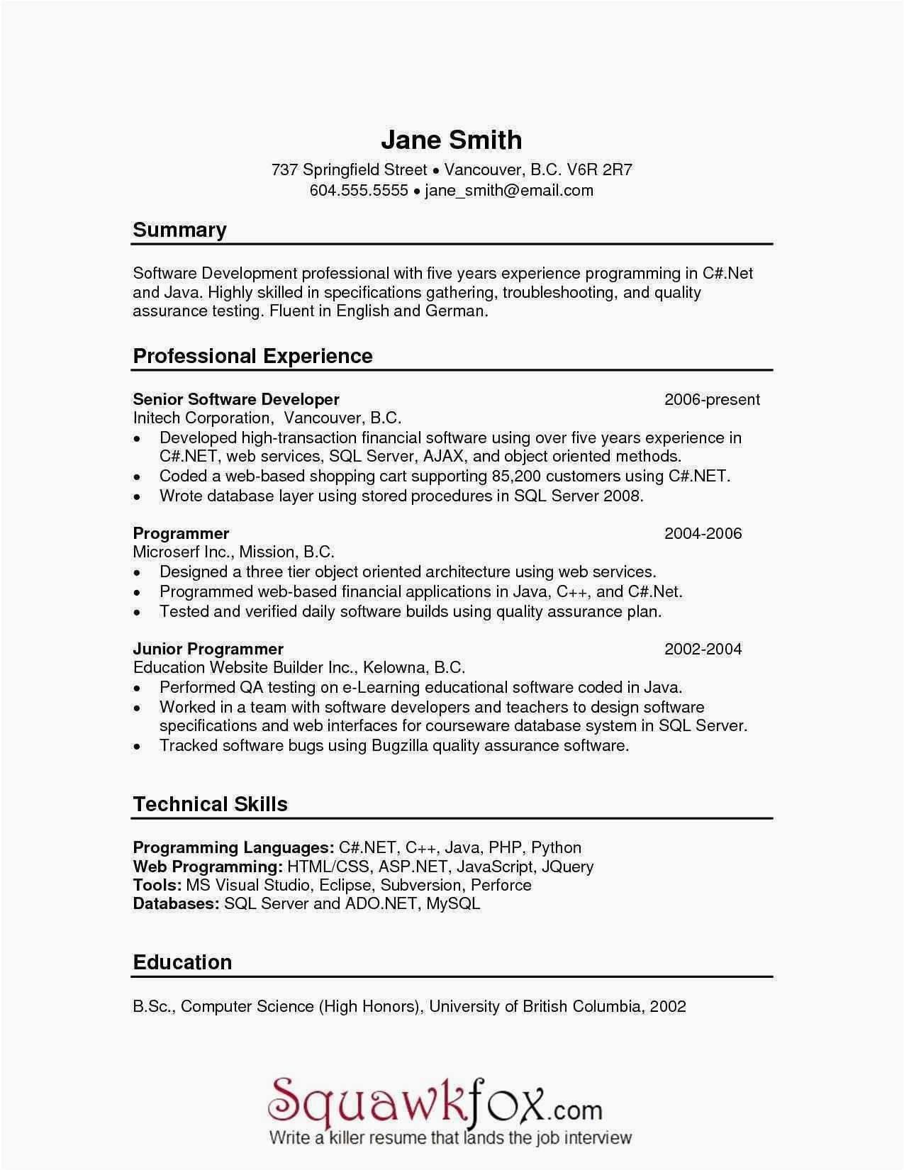 foreign language resume on web services testing resume best of beautiful testing resume for 1 year experience chronological resume template cover letter for resume chronological resume