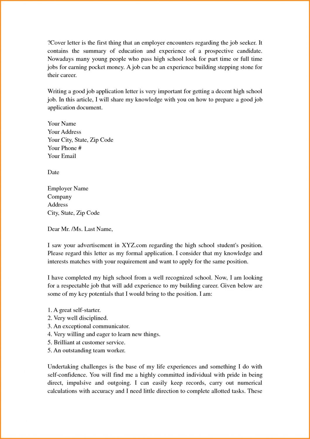 part time post jobs on cover letter template high school resume format cover letter for resume resume cover letter examples high school resume