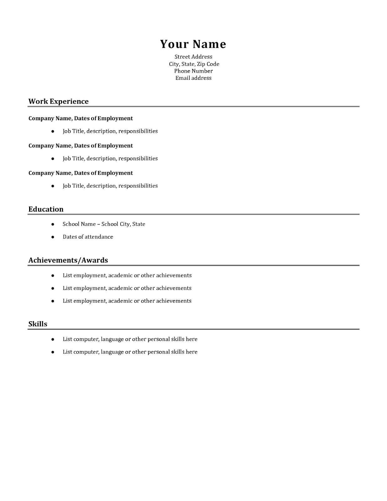 sample of simple resume sample resumes basic resume resume template examples job resume examples basic resume format pdf on sample of simple resume sample resumes basic resume resume template examples job resume examples