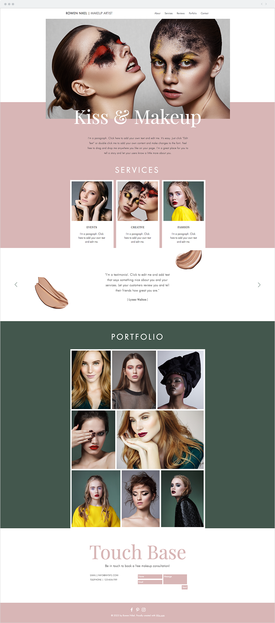 makeup artist website on the make up artist website template makeup artist website makeup artist branding makeup artist resume