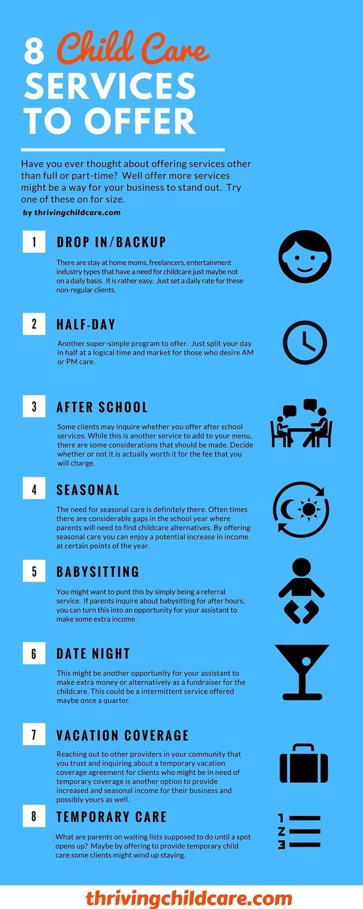 there are so many other childcare services you can offer other than part or full time here are 8 child care program on there are so many other childcare services you can offer other than part or full time here are 8