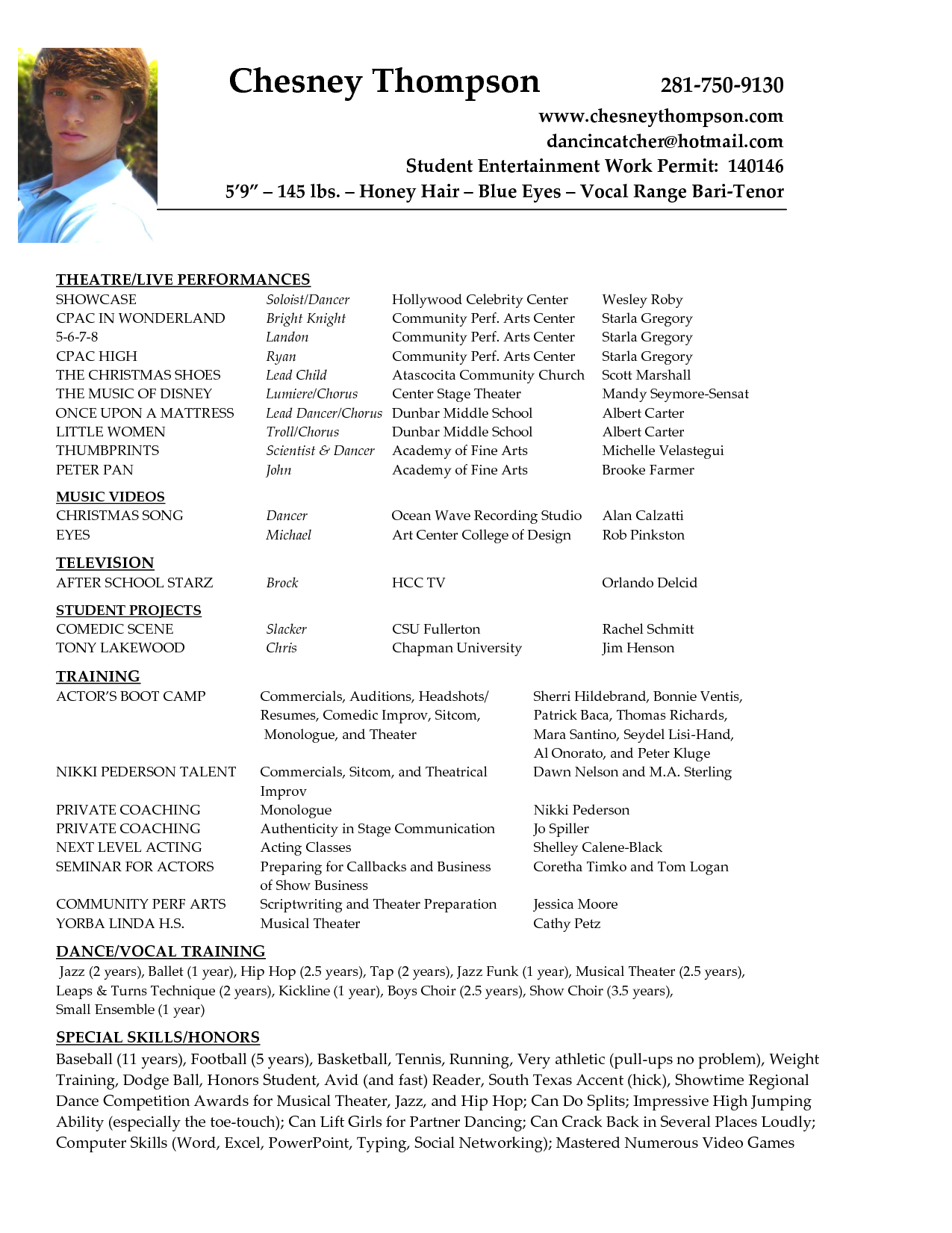 7 resume ideas acting resume template resume acting resume sample acting resume on 7 resume ideas acting resume template resume acting resume