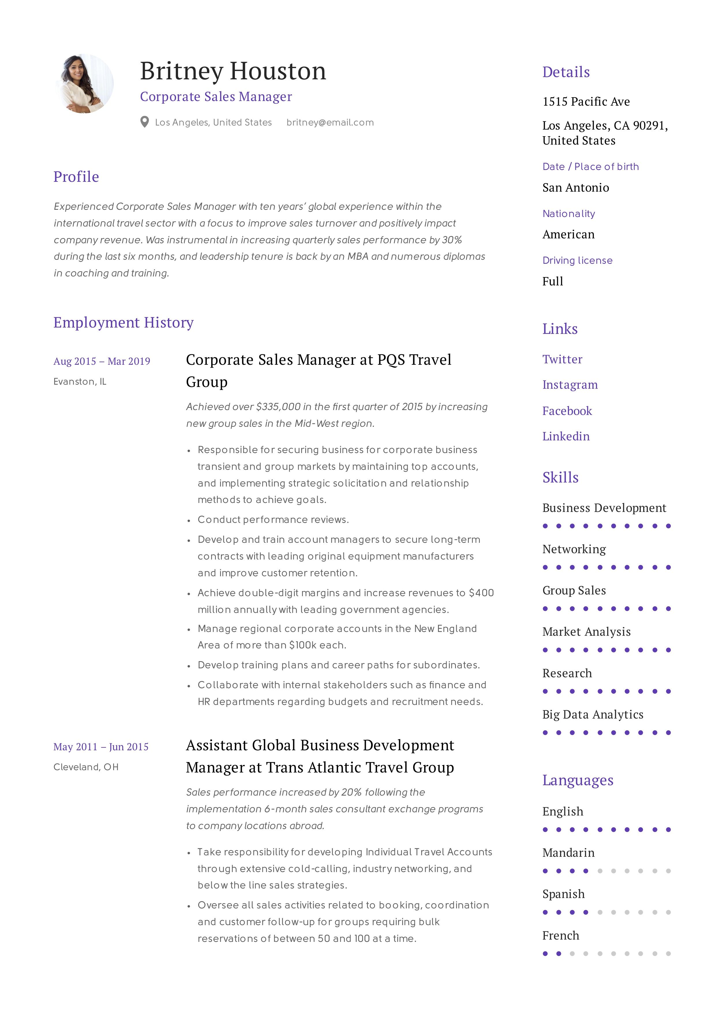 big data engineer resume on corporate sales manager resume template guided writing resume writing certificate templates