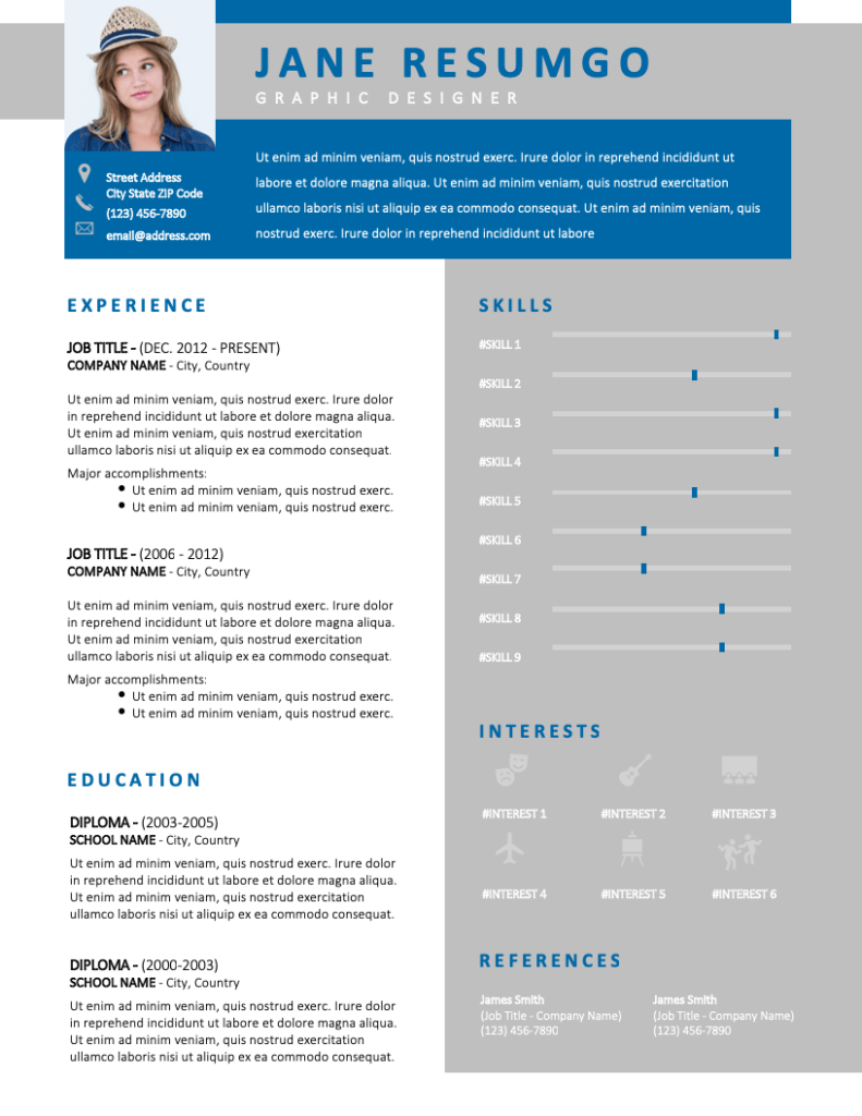 usiris blue gray modern resume template resumgo com modern resume template resume template modern resume freelance graphic designer resume on usiris blue gray modern resume template resumgo com modern resume template resume template modern resume