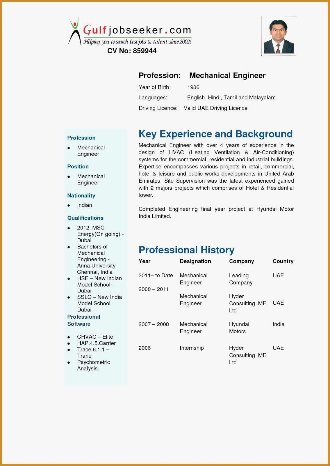 mechanical engineering resume sample on mechanical engineering cv format mechanical engineering cv format for fresher pdf mechanical engineer engineering resume best resume template resume examples