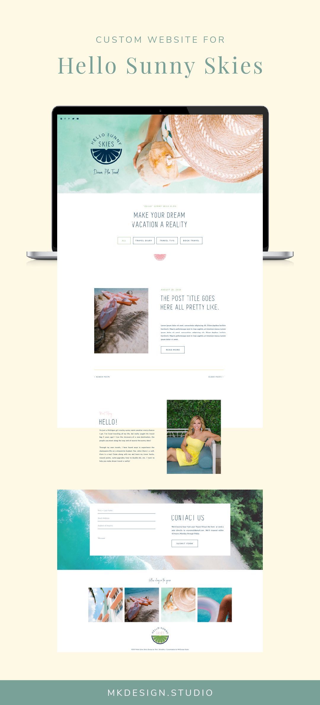 website for small business owners on pin on showit websites