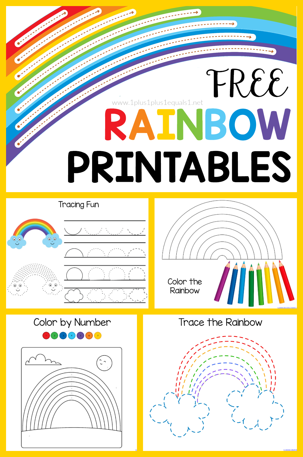 fun with rainbows mini printable pack 1 1 1 1 rainbow activities free preschool printables printables free kids preschool templates free on fun with rainbows mini printable pack 1 1 1 1 rainbow activities free preschool printables printables free kids