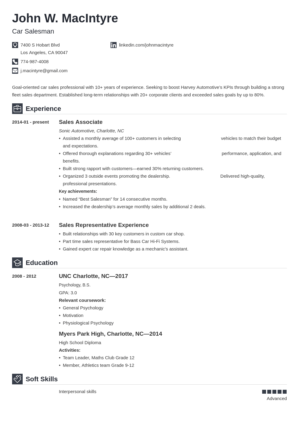 car salesman resume job description on car salesman resume example template iconic resume examples job resume examples resume