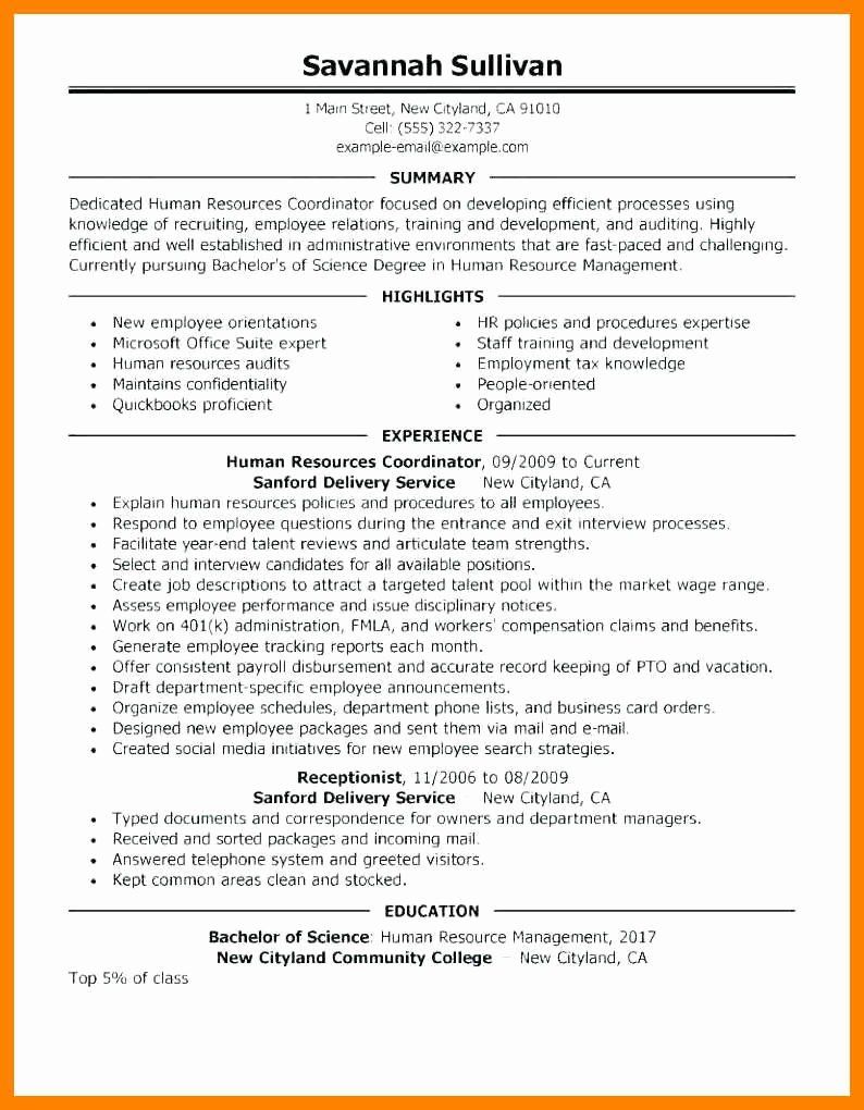 human resources generalist resume sample on human resource generalist resume fresh 8 9 sample hr generalist resumes job resume examples human resources resume cover letter for resume