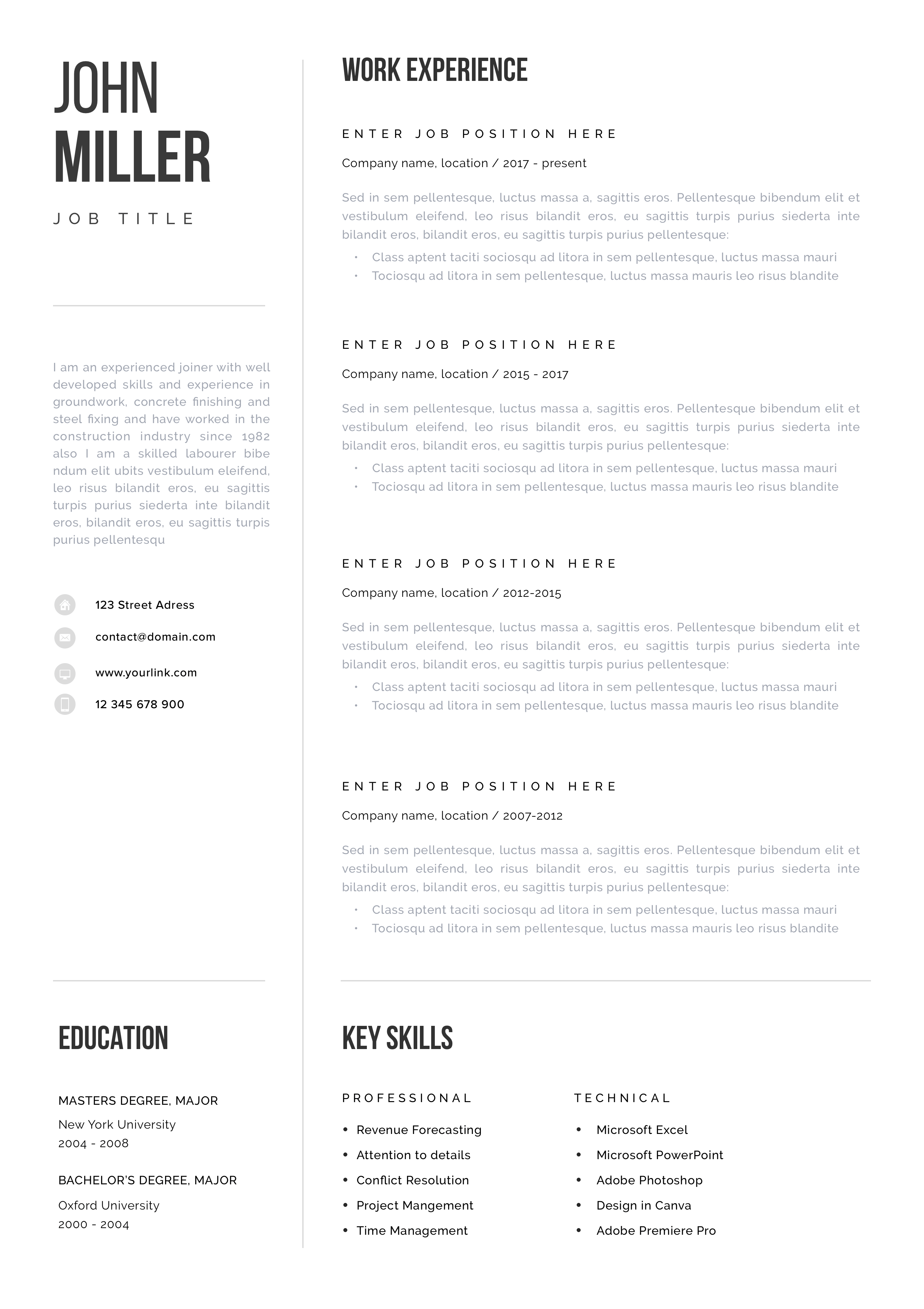 professional resume template clean modern resume template one page resume instant download resume cv template for word luxembourg resume template professional resume template one page resume how to label page 2 of resume on professional resume template clean modern resume template one page resume instant download resume cv template for word luxembourg resume template professional resume template one page resume