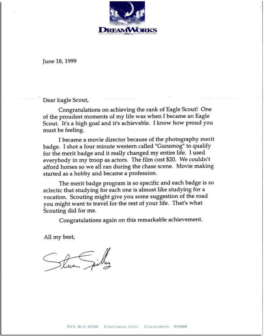 eagle scout award on resume on check out 30 of the coolest eagle scout letters i ve seen bryan on scouting eagle scout eagle scout ceremony scout