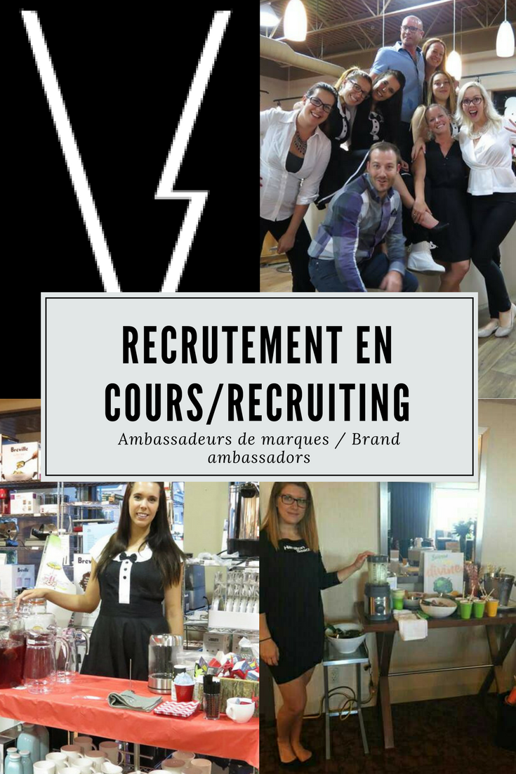 recruiting brand ambassadors on je serai au cafe esquina 4526 avenue papineau montreal mardi le 15 mai de 9h a 11h am pour vous re promotional products marketing event marketing recruitment