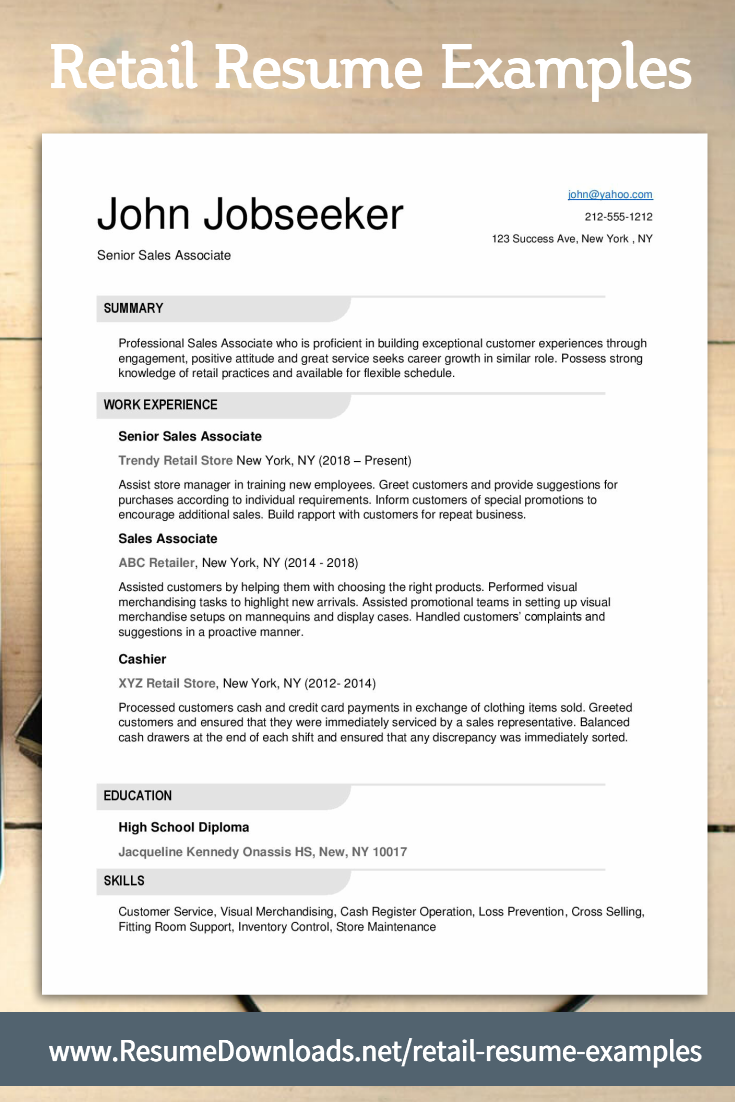 retail sales resume skills on retail resume examples will this rocket your career path retail resume examples retail resume resume examples