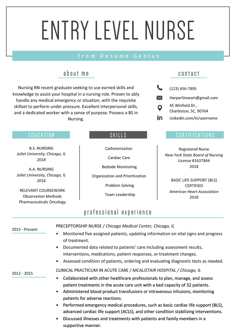 student nurse resume on entry level nurse resume example template student nurse resume nursing resume template registered nurse resume