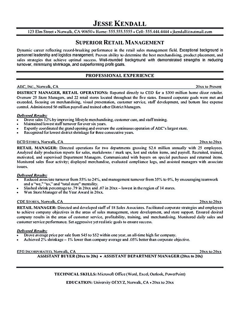 retail store manager resume on reveal the secrets of having the best retail manager resume retail resume retail resume examples retail resume template