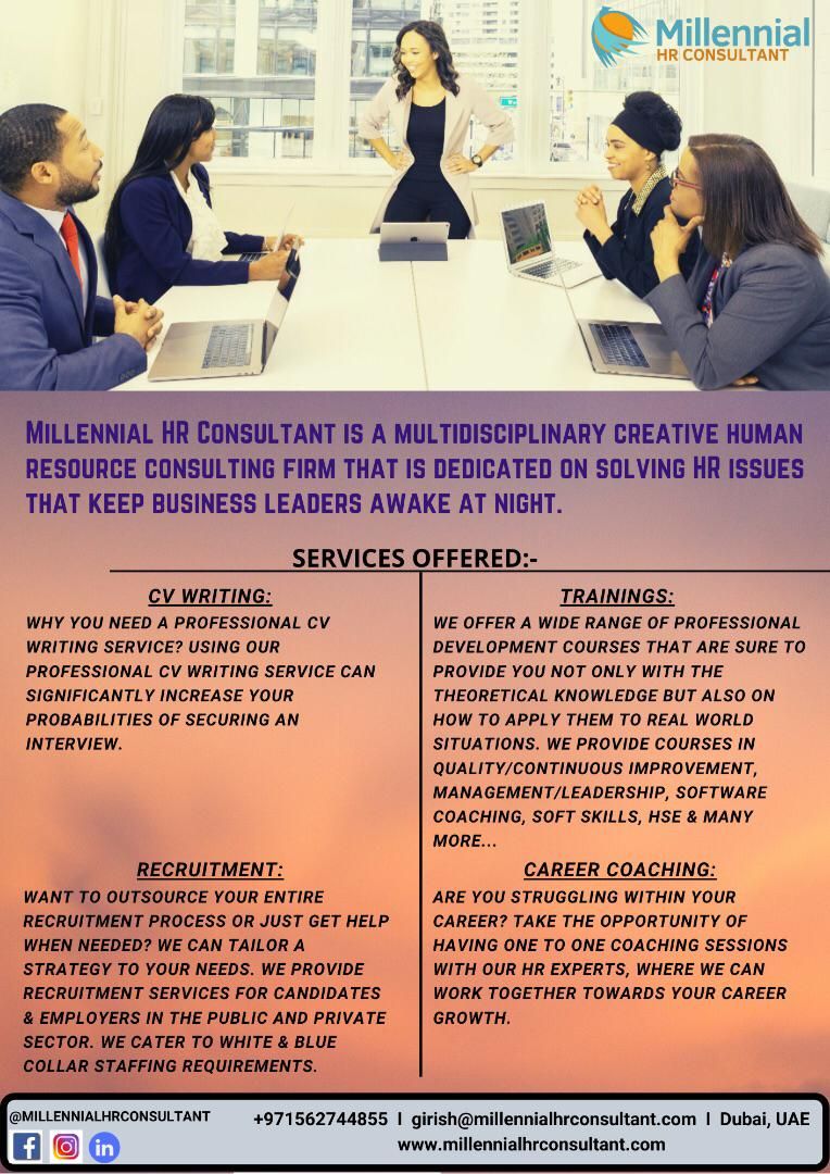 human resources service on why choose millennial hr consultant talent management human resources professional writing